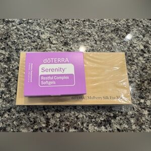 doTERRA Serenity Softgels with Mulberry Silk Eye Mask